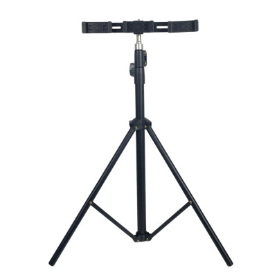 Combo Gậy livestream Cao cấp + Thanh 3 kẹp điện thoại - Phụ kiện gắn được 3 điện thoại để livestream, quay video - Hàng chính hãng