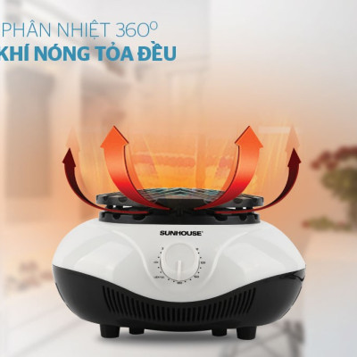 Máy sấy quần áo Sunhouse SHD2702 công suất 900W sấy 10kg quần áo - Hàng chính hãng