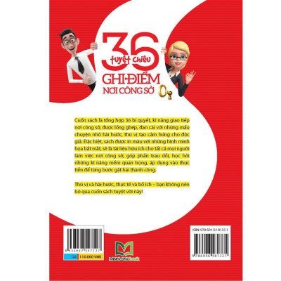 Sách: 36 Tuyệt Chiêu Ghi Điểm Nơi Công Sở - TSKN