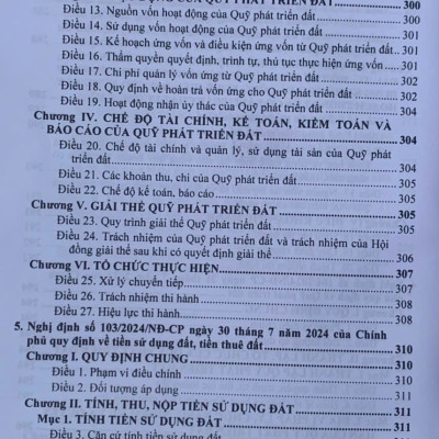 Luật Đất Đai hệ thống các văn bản quy định chi tiết thi hành