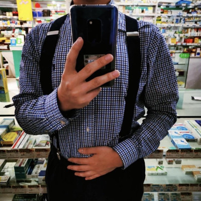 Suspender nam, Dây đai chữ Y bản 3,5cm đai 3 khóa chất liệu cao cấp WEMAN - SPD2201