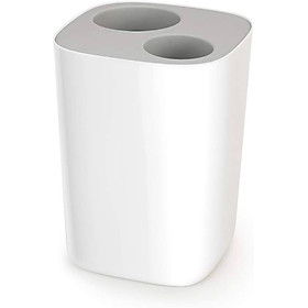 Thùng rác nhà tắm 2 ngăn Joseph Joseph 70514 Split 8L (Grey) Hàng chính hãng