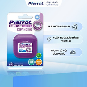 Chỉ nha khoa hương Lô hội và Bạc hà Pierrot 30m - loại mở rộng