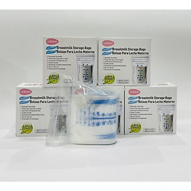 Túi trữ sữa 210ml Unimom, hộp 20 túi trữ sữa mẹ an toàn để đông đá