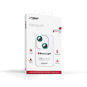 Kính Cường Lực Camera Lens Zeelot Titanium Plshield  Dành Cho iPhone 13 / 13 Mini_ Hàng Chính Hãng