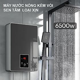 Máy Nước Nóng Trực Tiếp Cảm Ứng LCD – Chống Giật An Toàn, Cảm Biến Nhiệt Thông Minh, Kèm Vòi Sen Cao Cấp