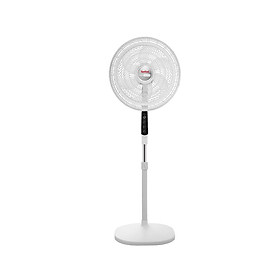 Quạt đứng Tefal Turbo Silence Stand VH679690-Trắng Cánh Trắng - Hàng chính hãng