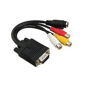 SOAIY CÁP CHUYỂN VGA SANG AV, SVIDEO, COMPONENT - Hàng Nhập Khẩu