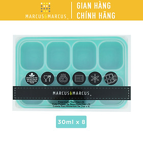 Khay silicon trữ đông đồ ăn dặm cho bé Marcus & Marcus - Ollie (30ml x 8 ngăn)