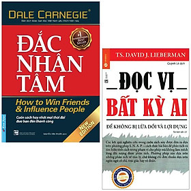 Combo Sách Đọc Vị Bất Kỳ Ai + Đắc Nhân Tâm (Bộ 2 Cuốn)