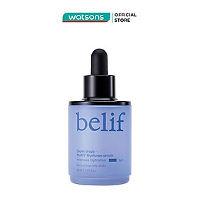Tinh Chất Belif Dưỡng Ẩm Và Làm Dịu Da Super Drops - Multi7 - Hyaluron Serum 30ml