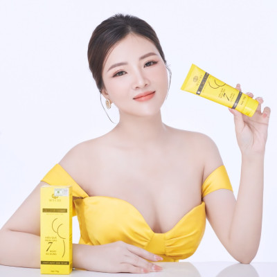 Liệu trình 3h Kẹo mầm sâm tố nữ Xmax Mychi  và Kem nở ngực Mychi Massage Cream