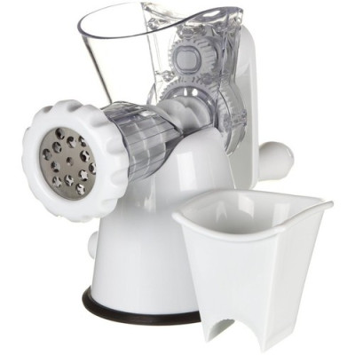 Máy Xay Bằng Tay Làm Từ Thép Không Gỉ Dùng Xay Thịt Và Các Loại Gia Vị Kai DK0580 (Màu Trắng)