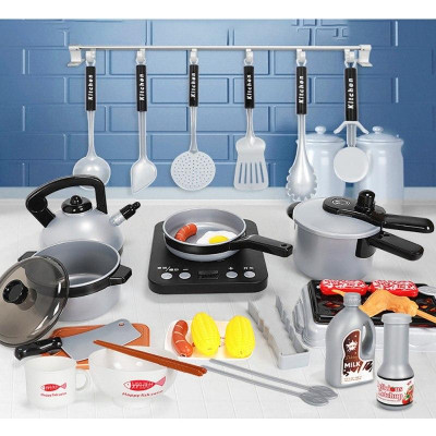Đồ Chơi Nhà Bếp Nấu Ăn 36 Món Đồ Chơi Giáo Dục Phát Triển Kỹ năng Cho Trẻ Em