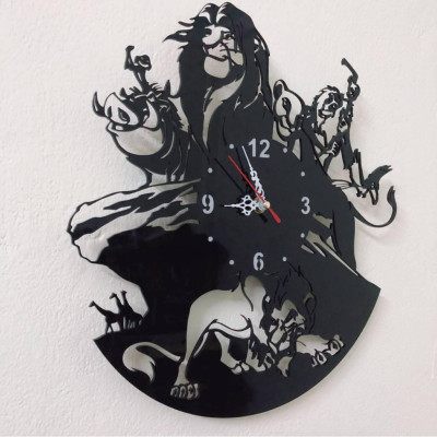 Đồng Hồ Treo Tường "Vua Sư Tử" – Hồi Ức Tuổi Thơ Ngay Trong Không Gian Sống