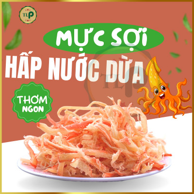 MỰC SỢI HẤP NƯỚC CỐT DỪA TÂN LỘC PHÁT 1KG - COMBO 2 BỊCH 500G