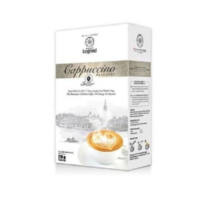 Combo 2 Hộp Cà Phê Trung Nguyên Legend Cappuccino Hazelnut – Hộp 12 Gói – Hương Hạt Dẻ Thơm Béo, Ngọt Dịu