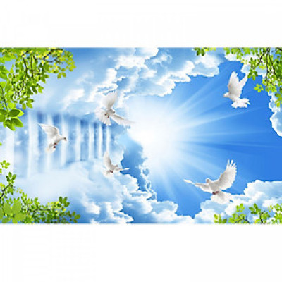 Tranh dán trần đường lên thiên đàng TN63