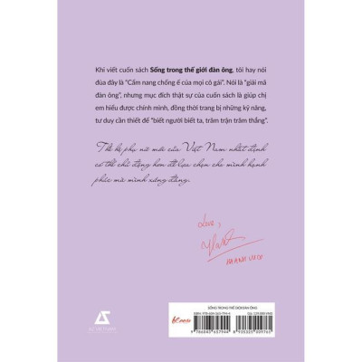 Sách Sống Trong Thế Giới Đàn Ông (Tái Bản Lần Thứ 4 & Có Bổ Sung) - Bản Quyền