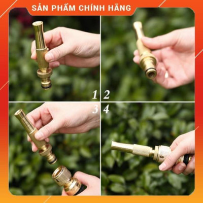 ️ Bộ dây vòi xịt nước rửa xe, tưới cây , tăng áp 3 lần, loại 7m, 10m 206587 cút sập,+ khăn phượt