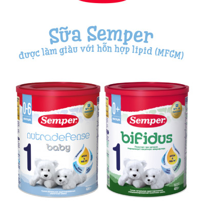 Sữa bột công thức Semper Nutradefense Baby 2 400g