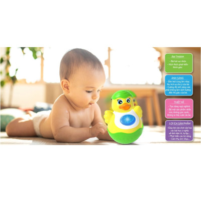 Lật đật vịt có âm thanh Antona No.341