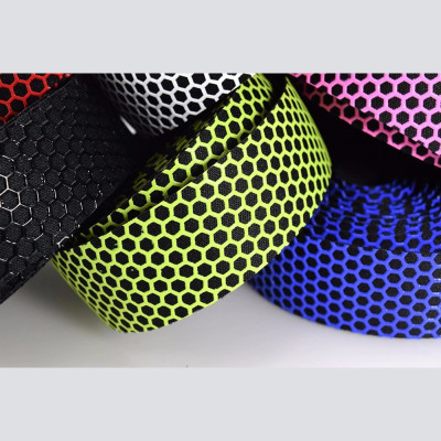 Bộ 2 Ruy Băng Quấn Silicon Ghi Đông Tay Cầm Chống Trơn Trượt Cho Xe Đạp Đua Thể Thao Đường Trường Thiết Kế Ba Chiều Tổ Ong Siêu Nhẹ Thoáng Khí Hút Mồ Hôi Cao Cấp Mai Lee