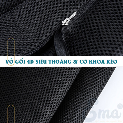 Nệm ngồi văn phòng chống thâm mông, xệ mông, đau xương cụt Ema cho dân văn phòng, lái xe, sinh viên, học sinh