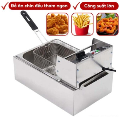 Bếp Chiên Nhúng Điện Ngập Dầu GDV Y06L (6 lít) - Hàng Chính Hãng