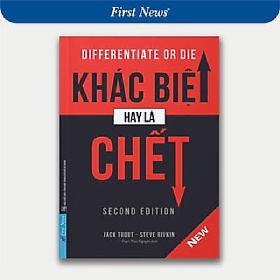 Sách - Khác Biệt Hay Là Chết - First News