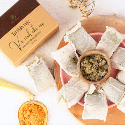 Combo kem sữa nghệ toàn thân và thảo mộc vệ sinh cho mẹ Wonmom