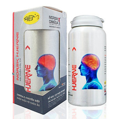 Norsk Omega 3 HJERNE - Bổ não, cải thiện trí nhớ (90 Viên)