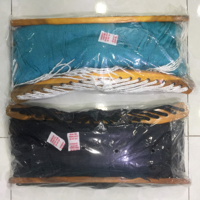 Võng lưới Ban Mai căng kim cán gỗ 50cm màu đen