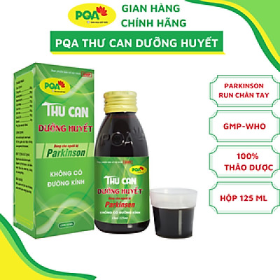 Thư Can Dưỡng Huyết PQA Giúp Bổ Huyết, Hoạt Huyết Hỗ Trợ Giảm Các Triệu Chứng Của Người Bị Parkinson Hộp 125ml