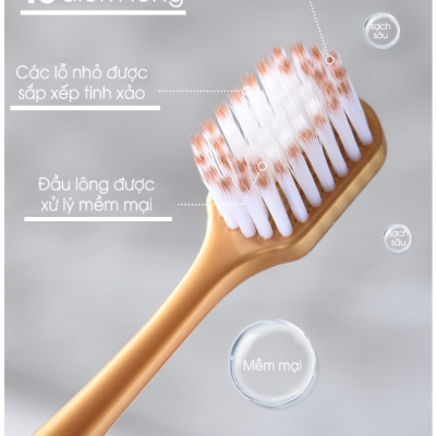 Combo 6 Bàn Chải Đánh Răng Nội Địa Trung CHOCOIKES Lông Mềm, Bót Đánh Chải Siêu Êm, Làm Sạch Sâu Đánh Sạch Mảng Bám -HÀNG CHÍNH HÃNG MINIIN