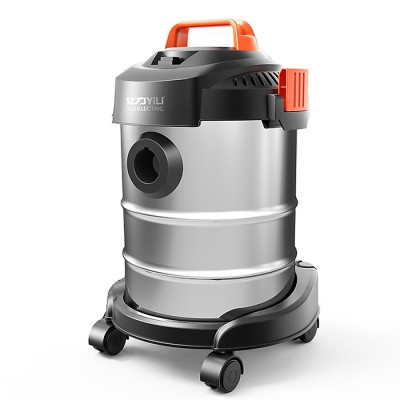 Máy hút bụi công nghiệp đa năng khô và ướt ABG Yili YLW-6263A loại 12 lít công suất 1200W - thùng inox full phụ kiện - Hàng Chính Hãng