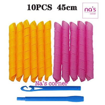 12 lô uốn tóc gợn sóng nước retro rê tro hàn quốc