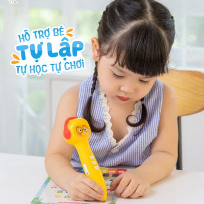 Bút Chấm Đọc Lala Magic Pen Song Ngữ Việt Anh - Đồ Chơi Âm Thanh Tích Hợp Đa Chức Năng kèm Thu Âm Cho Bé – Lalala Baby
