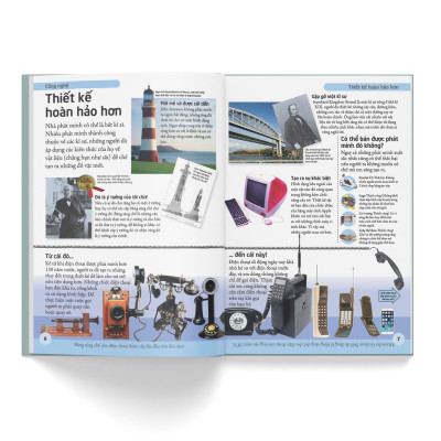 Sách - Bách Khoa Cho Trẻ Em - Bách Khoa Công Nghệ - Tái Bản 2022 - Bìa cứng - Đông A