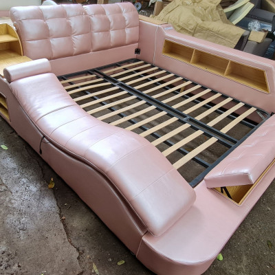 Giường ngủ cao cấp Juno Sofa lọt lòng nệm 1m6 x 2m 