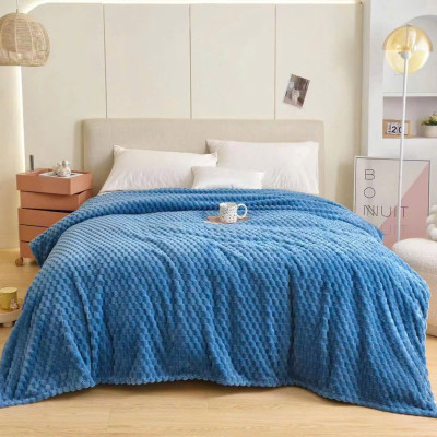 Chăn Hè, Chăn Văn Phòng Kẻ Ô Vuông Nhập Khẩu, Chất Liệu Cao Cấp, Kích Thước 2m2 x 2m - HÀNG CHÍNH HÃNG MINIIN