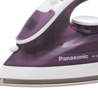 Bàn Ủi Hơi Nước Panasonic NI-M300TVRA Tím - Công suất 1800W - Phun hơi cực mạnh - Hàng chính hãng - Bảo hành chính hãng 12 tháng , Chất lượng Nhật Bản