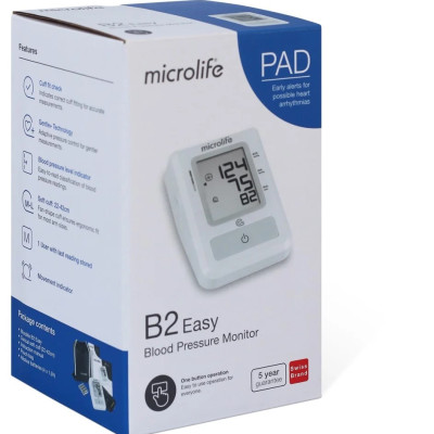 Máy Đo Huyết Áp Bắp Tay Microlife B2 Easy