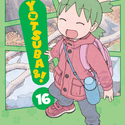 Sách - Yotsuba&! - Tập 16 - Bản Sưu Tầm - Tặng Kèm Bìa Áo Đặc Biệt + Bookmark Nhựa Bế Hình + Standee Bập Bênh + Móc Khóa Acrylic
