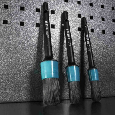 FIRM DETAILING BRUSHES - Bộ 3 cọ rửa chi tiết nội thất ô tô Auto Finesse