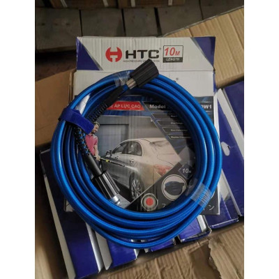 [Freeship]Dây xịt rửa xe HIỆU HTC LOẠI 15M,HTC6512-15W2 từ nhựa PVC áp lực cao 450 bar( 6525PSI),ĐK 6.5*12mm