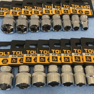 ĐẦU TÍP LỤC GIÁC TOLSEN TỪ 8MM- 19MM - HÀNG CHÍNH HÃNG