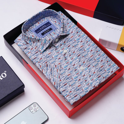 Áo sơ mi cộc tay nam Aligro ALGS-C87