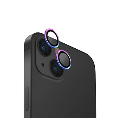 Kính UNIQ Optix Camera Lens Dành Cho iPhone 15 / 15 Plus bảo vệ ống kính khỏi bụi, trầy xước, dấu tay Hàng Chính Hãng