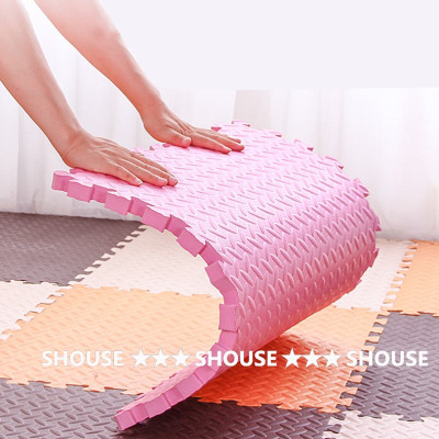 Thảm Xốp Ghép lót sàn cho bé Shouse 30x30cm Korea, vân gỗ gấp gọn xpe